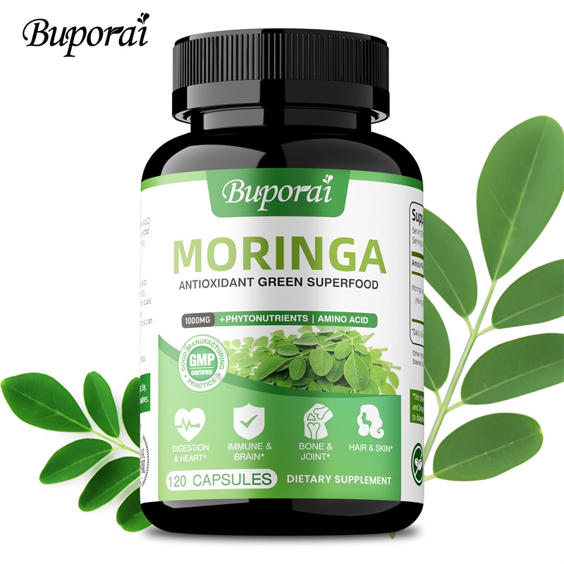 Moringa Leaf Powder - Moringa Kapsülleri - Antioksidanlar, Hücre Onarımını