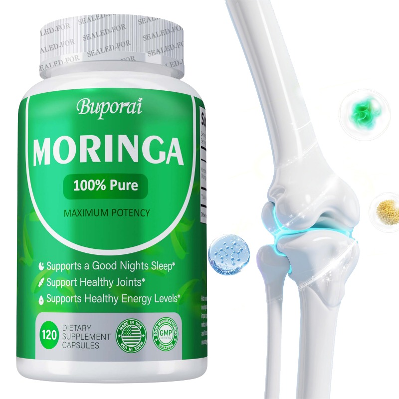 Moringa Leaf Powder - %100 Saf Moringa Yaprağı Tozu Kapsülleri,