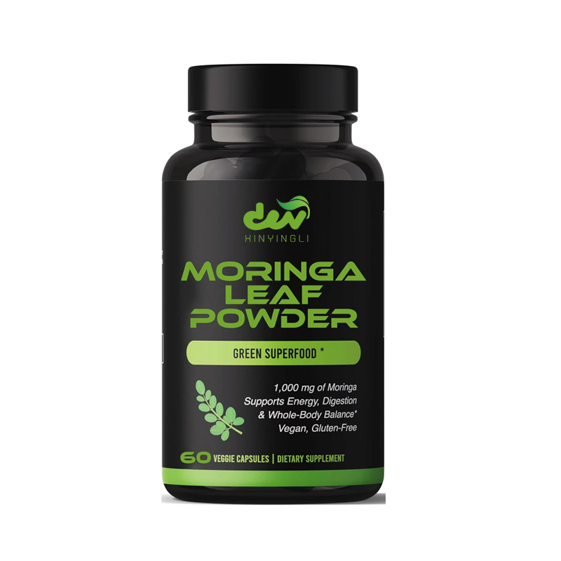 Moringa Leaf Powder - Organik Moringa Kapsülleri 1000mg - Saf