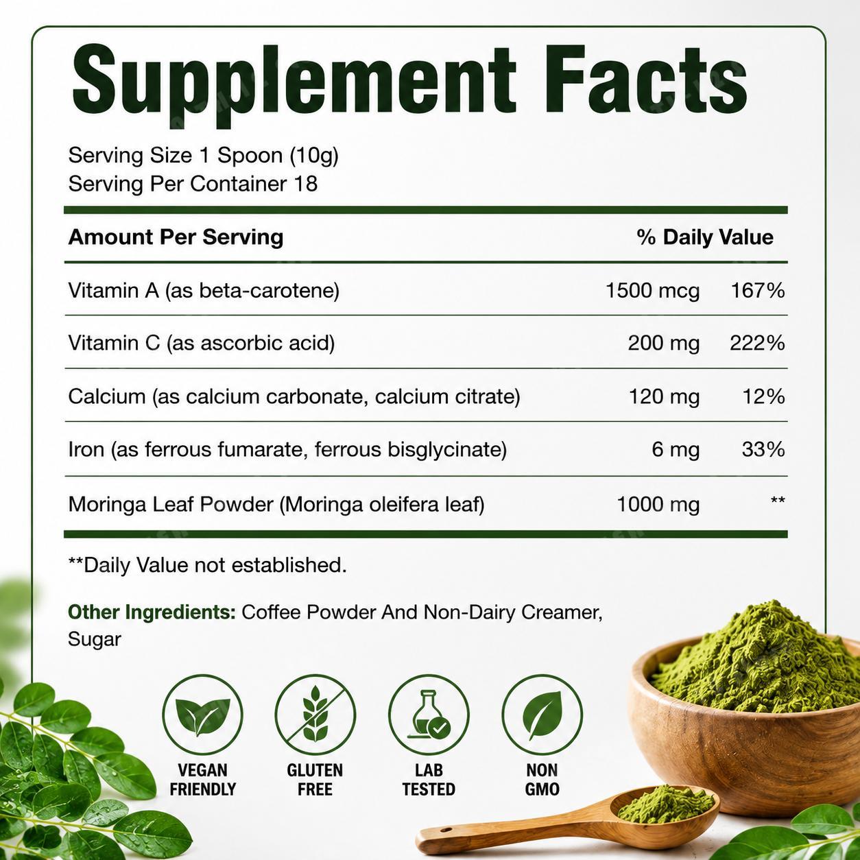 Docteat Moringa Yaprağı Karışı - Moringa Leaf Powder incelemesi ve fiyatı